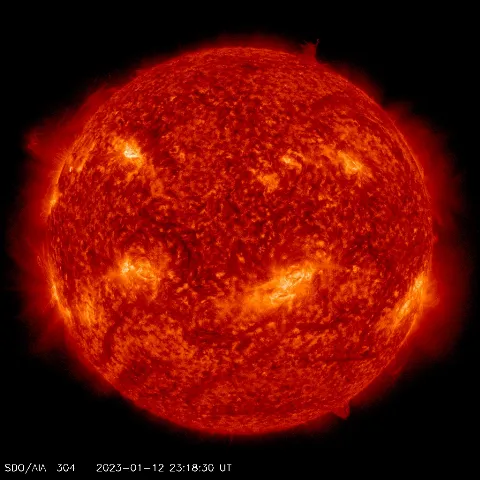 Image of Sun's transition region