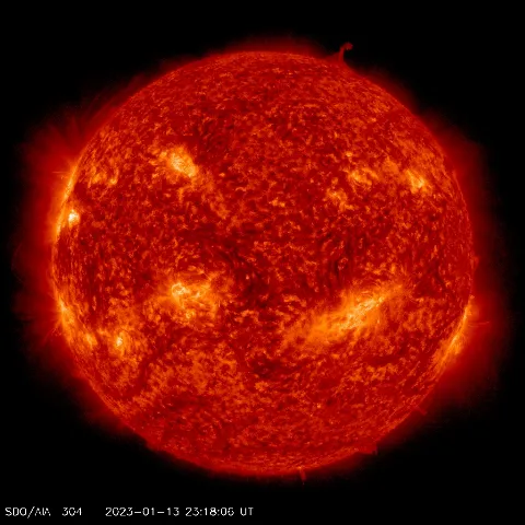 Image of Sun's transition region