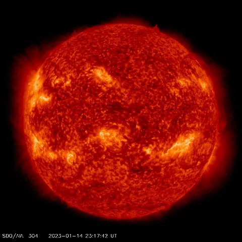 Image of Sun's transition region