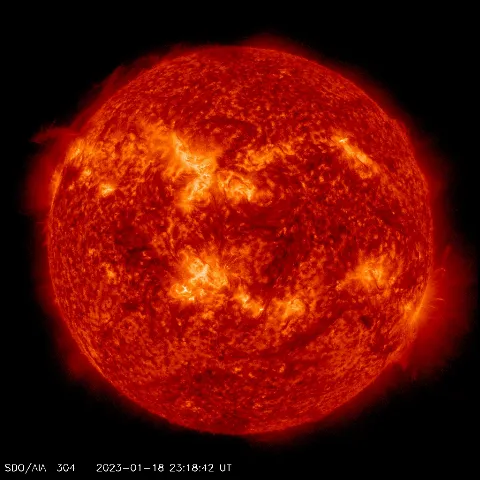 Image of Sun's transition region