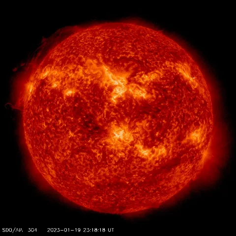 Image of Sun's transition region