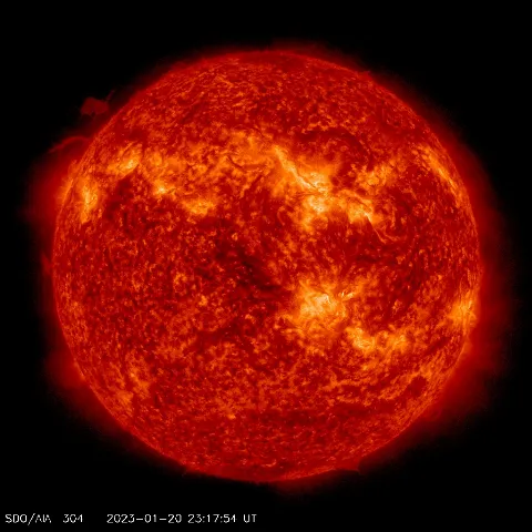 Image of Sun's transition region