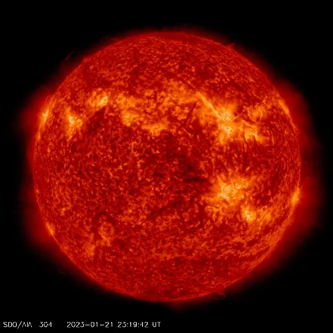 Image of Sun's transition region