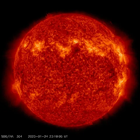 Image of Sun's transition region