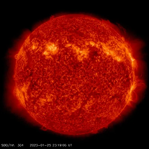 Image of Sun's transition region