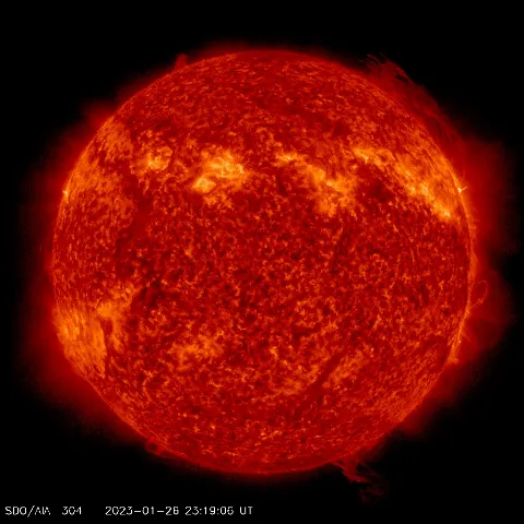 Image of Sun's transition region