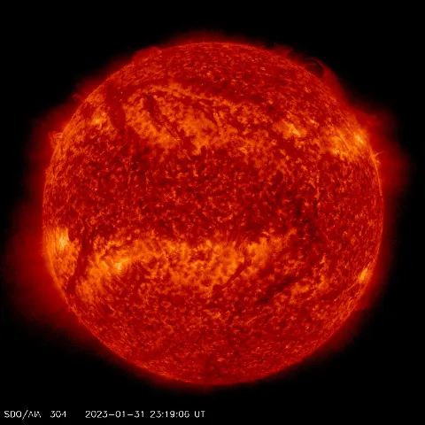 Image of Sun's transition region