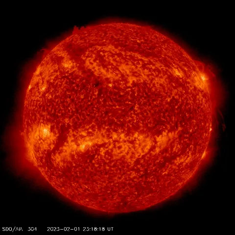 Image of Sun's transition region