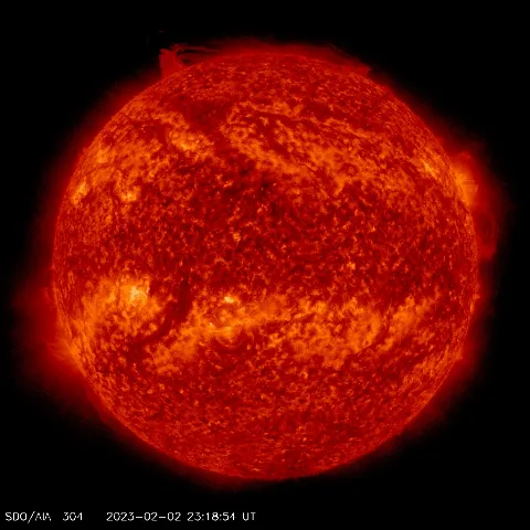 Image of Sun's transition region