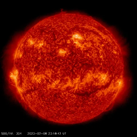 Image of Sun's transition region