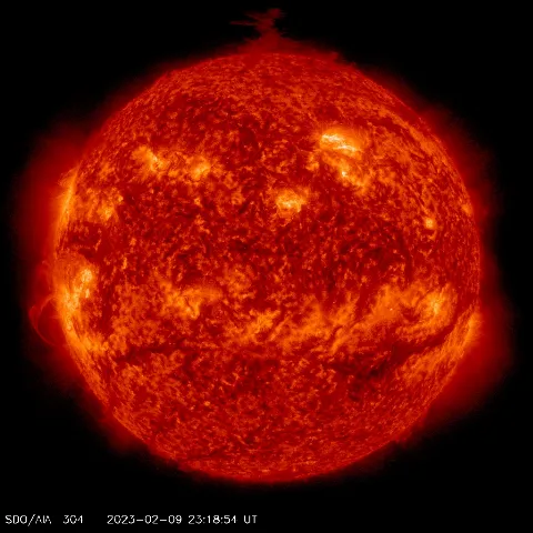 Image of Sun's transition region