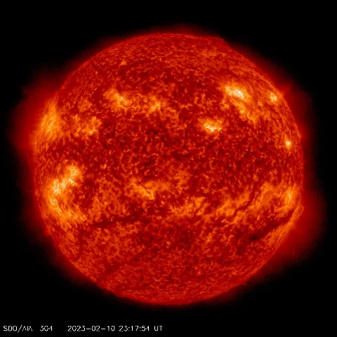 Image of Sun's transition region