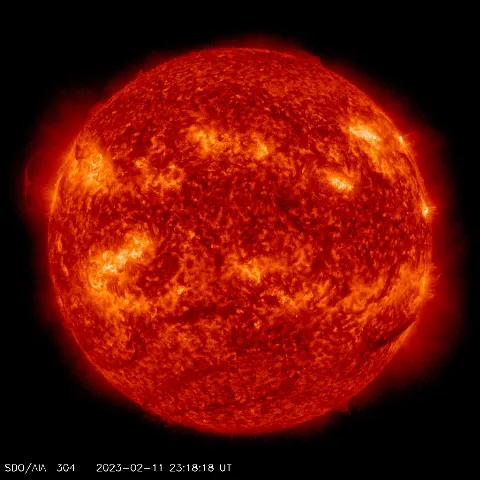 Image of Sun's transition region