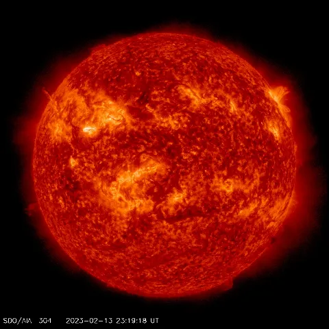 Image of Sun's transition region