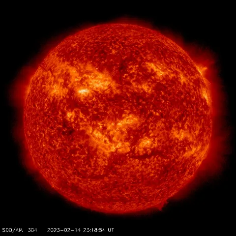 Image of Sun's transition region