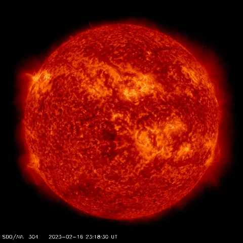 Image of Sun's transition region