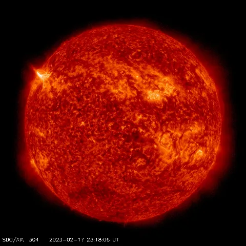 Image of Sun's transition region