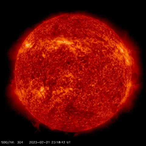 Image of Sun's transition region