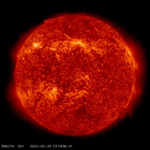 Image of Sun's transition region