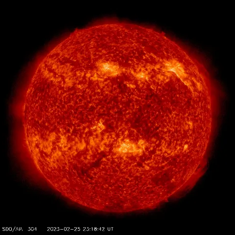 Image of Sun's transition region