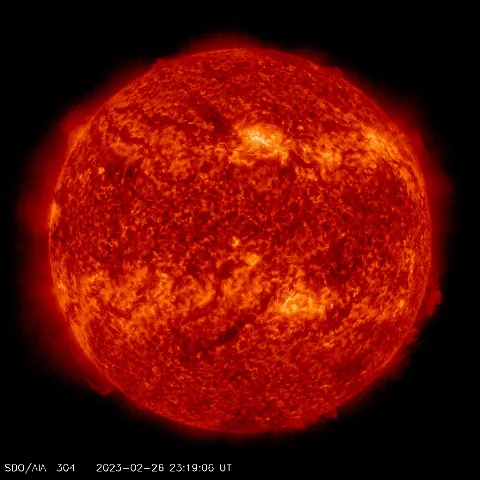 Image of Sun's transition region