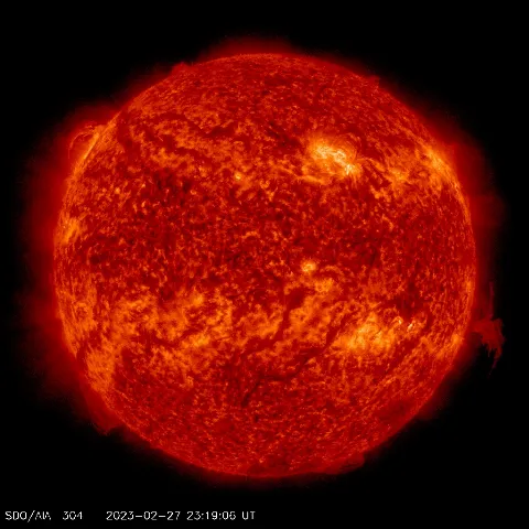 Image of Sun's transition region