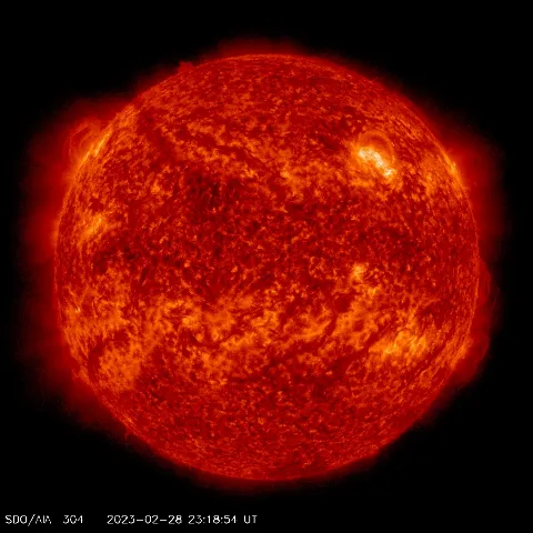 Image of Sun's transition region