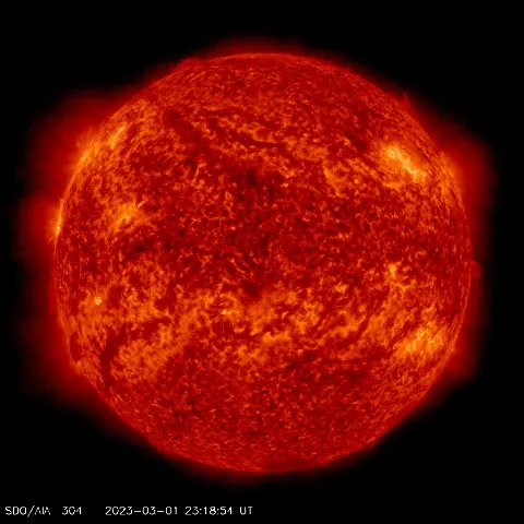 Image of Sun's transition region