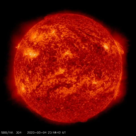 Image of Sun's transition region