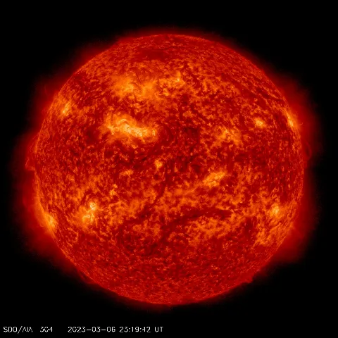 Image of Sun's transition region