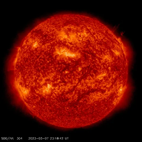 Image of Sun's transition region