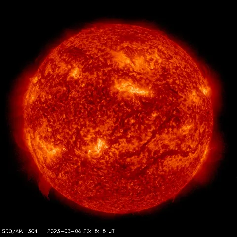 Image of Sun's transition region