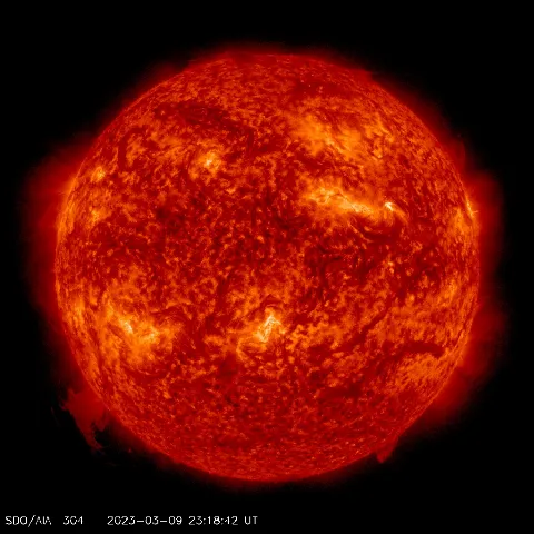 Image of Sun's transition region