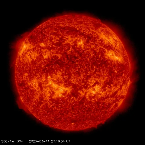 Image of Sun's transition region