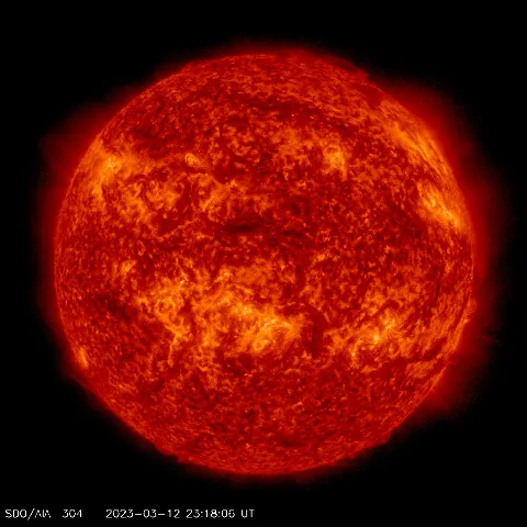 Image of Sun's transition region