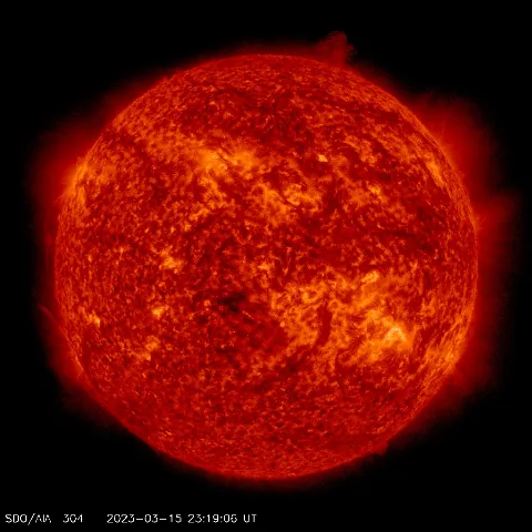 Image of Sun's transition region