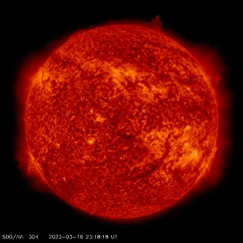 Image of Sun's transition region