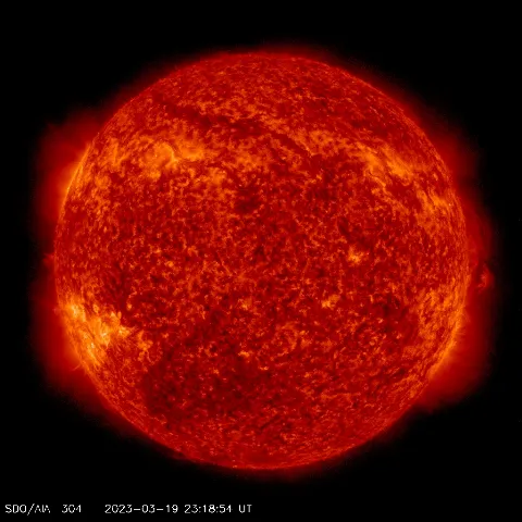 Image of Sun's transition region