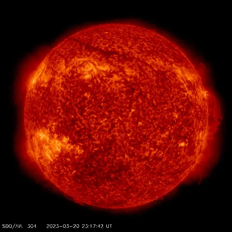 Image of Sun's transition region