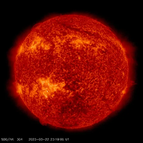 Image of Sun's transition region