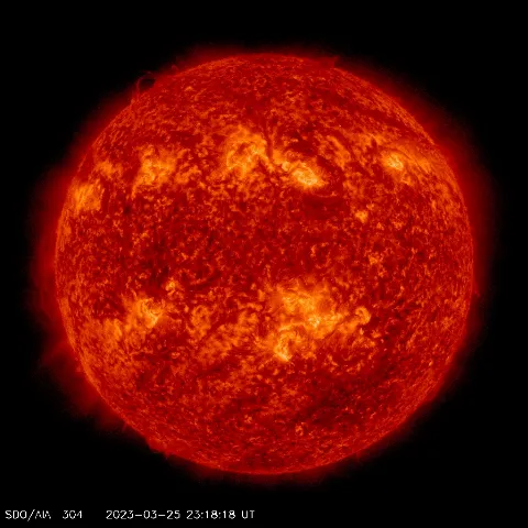 Image of Sun's transition region