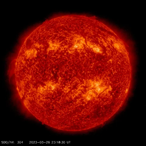 Image of Sun's transition region