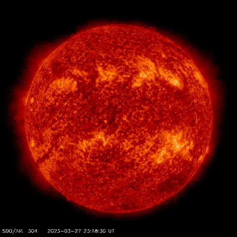 Image of Sun's transition region