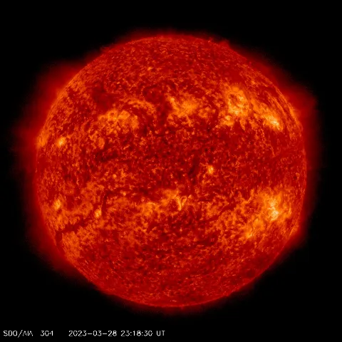 Image of Sun's transition region