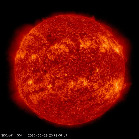 Image of Sun's transition region