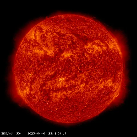 Image of Sun's transition region