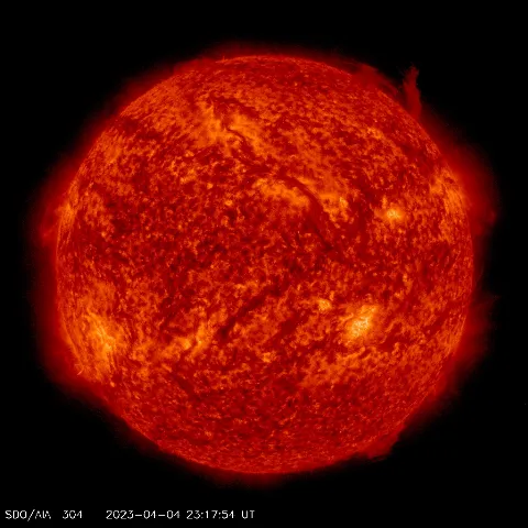 Image of Sun's transition region