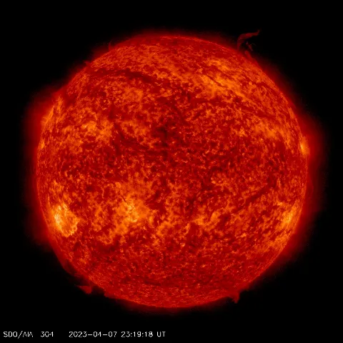 Image of Sun's transition region