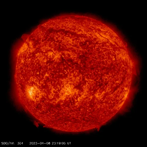 Image of Sun's transition region