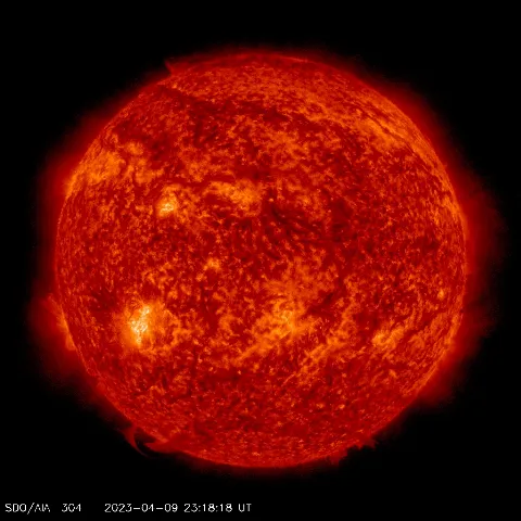 Image of Sun's transition region